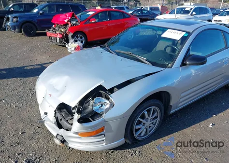 2000 Mitsubishi Eclipse Gs z USA, uszkodzony, nr VIN 4A3AC44G9YE104833